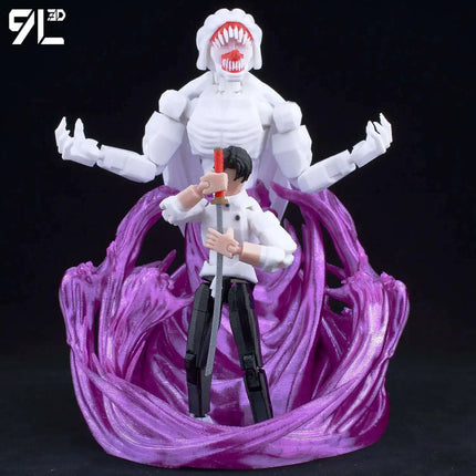 9L3D Invincible T13 Mark RedWhite Suit Dummy13 Anime Action Model Multi-Jointed Figure Superhero Toys Gift For Lover 14cm Height
