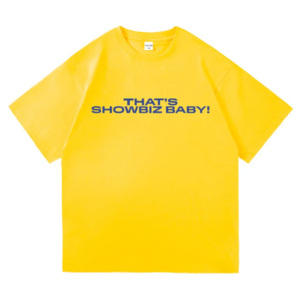 Jade That's Showbiz Baby 2025 New Album T-Shirt Men/Women Clothing Vintage Harajuku High Quality Clothes Cotton T-Shirts for Gift