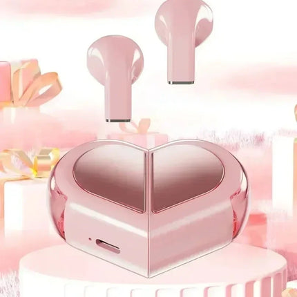 2025 Rotatable Love Heart Shaped Charging Case Low Latency Headphones NEW K520 Wireless Stereo Earbuds EarphoneFor Phone Tablet