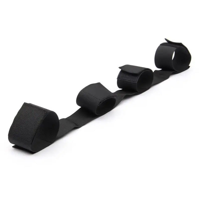Adult Games Slave BDSM Bondage Nylon Handcuff Sex Toys For Woman Couples Fetish Cuffs Thigh Restraint Set Open Legs Sex Products