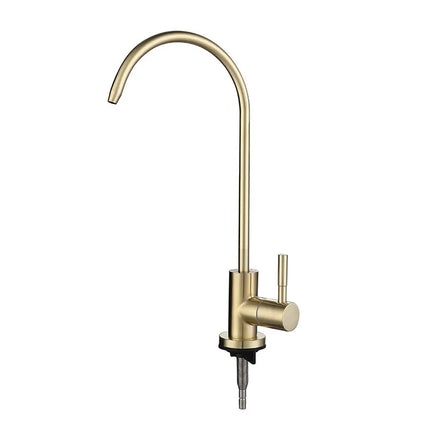 1/4"Kitchen Faucets Direct Drinking Tap Water Purifier Faucet for Kitchen Sink Drinking Water Anti-Osmosis Stainless Steel Tap