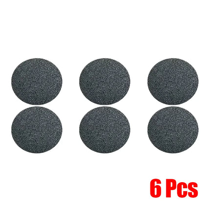 6PCS Replaceable Roller Foot File Pedicure Hard Dead Skin Callus Remover Refills Replacement Rollers Foot Files Accessories