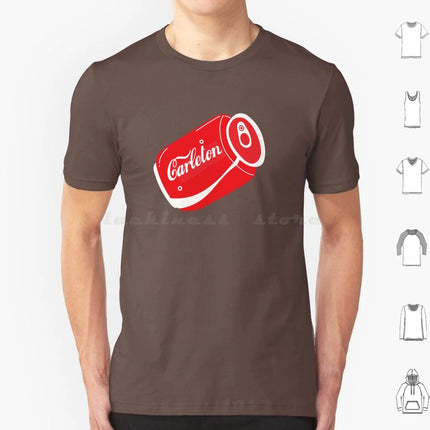 Carleton Coke Can T Shirt Big Size 100% Cotton Coke Carleton Carleton University