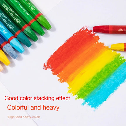 Professional Oil Pastel Crayon 12/24/36/48 Colors Vibrant Color Soft Pastels for Beginners Artists Painting Student Art Supplies