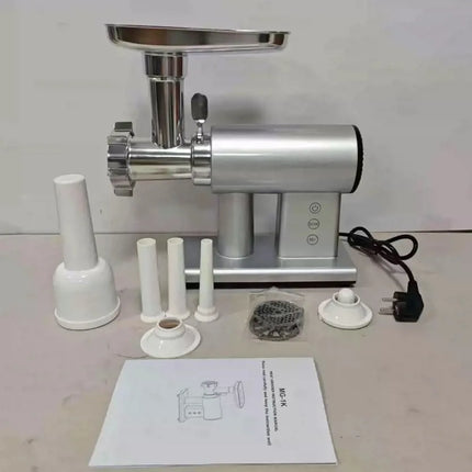 Meat Grinder Electric 2000W, Stainless Steel Food Grinder with Sausage Stuffer, Mini Electric Grinder Quiet Electric Meat Mincer