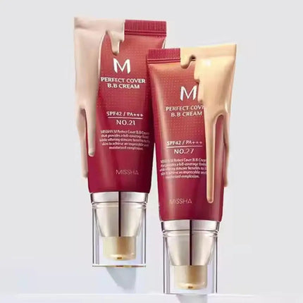 HOT MISSHA BB Cream Concealer Foundation 50ml High Coverage Long-lasting Control-Oil Brightening CC Cream Korean Makeup