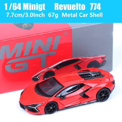 MiniGT 1/64 Scale  Nissan Skyline GTR Racing Z Honda Civic Cadillac V 911 GT3 McLaren Datsun 510 Pickup Truck  Car Model Toy