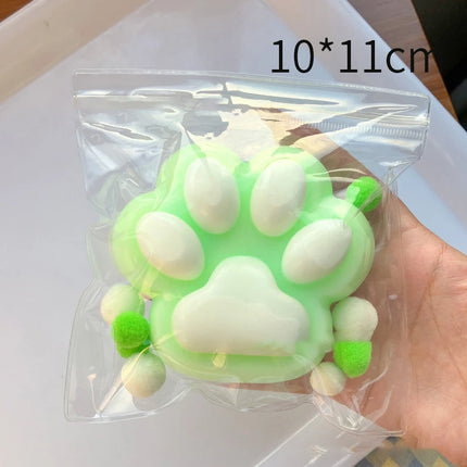 Sticky Cat Paw Decompressin Toys Stress  Relief Relax Toys Giant Paw Pinching And Decompressing Toy Party children Favors Gifts