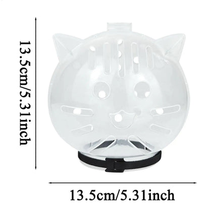 Transparent Breathable Cat Muzzle Anti-Bite Anti Scratch Cat Mask Cover Helmet Cat Grooming Accessories Anti-Licking