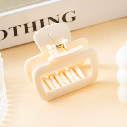Silicone Hair Claw Clip / Pince Silicone Carrée