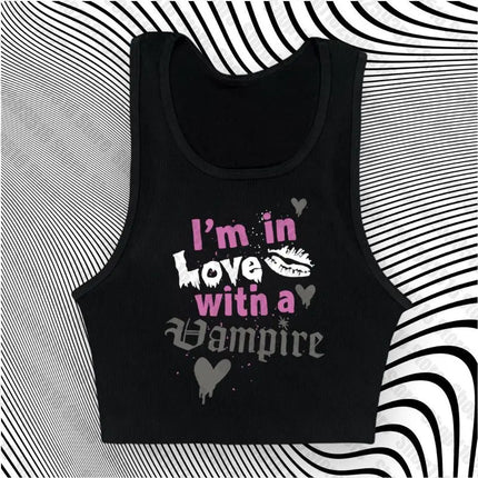 Gothic Clothes for Women Crop Top Woman Female Clothing Trashy Y2k 2000s Tops Harajuku Tanks & Camis Women's Corset Emo Cropped