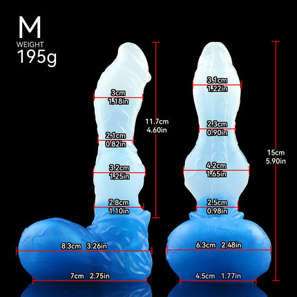 NNSX Size S M L XL Dog Knot Dildo Jelly Dildos Vagina Stimulate Masturbator Penis BDSM Anal Plug Adult sex toy for Women Men Gay