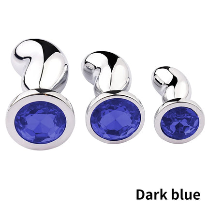 Runyu Sexy Adult Metal Anal Plug Erotic Products Sexy Gadgets But Pluk Fetish Adult Toys Butt Plug Penetration-anal SM Sex Toys