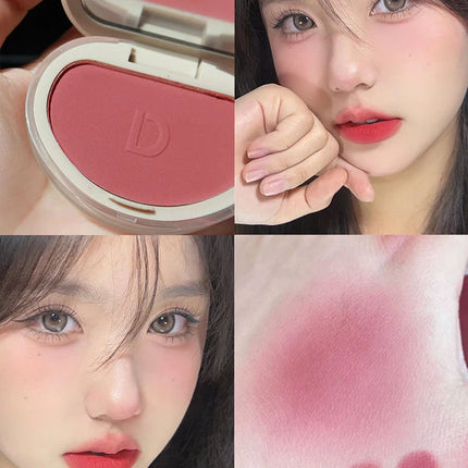AimAnpu Monochrome Honey Powder Blusher High Gloss Natural Brightening Rouge Setting Cream