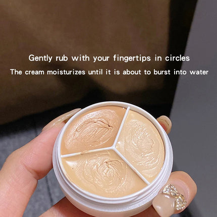 Three Color Concealer To Cover Spots Pimples Black Eye Circles Lacrimal Groove Repair Foundation Make Up And Makeup Makeup