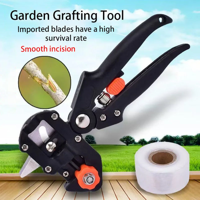 Multi-functional Grafting Shears Professional Garden Pruner Seedling Trimming Bud Grafting Knife for Fruit Tree Plant Bonsai