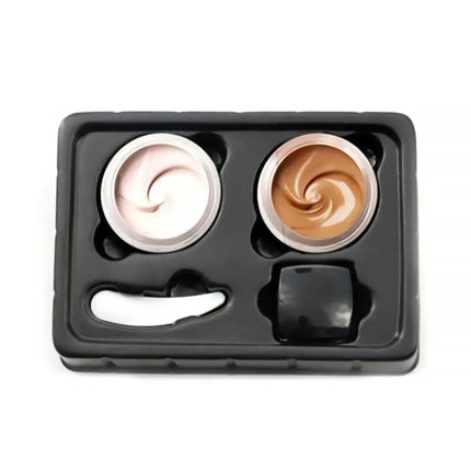 Two-color tattoo concealer waterproof and sweat-proof to cover birthmarks and scars long-lasting concealer foundation cream