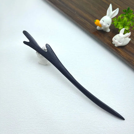 Vintage Simple Hair Accessories Chinese Style Wooden Hair Clips Antiquity Handmade Traditional Hair Fork Retro Hair Sticks 2025