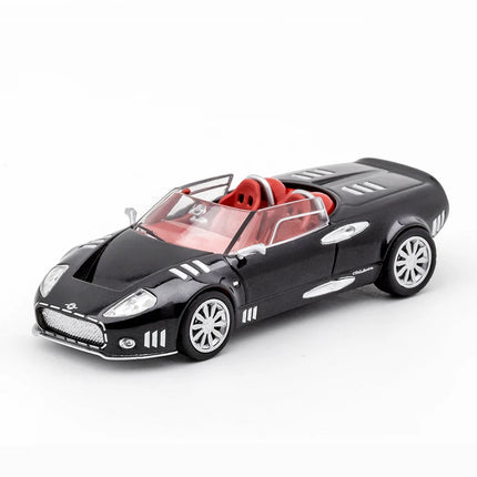 DCT 1/64 Model Alloy Car Collection Luxury Classical Vehicle Diecast Toy Collection Sports Car Station Vehicle with Display Box