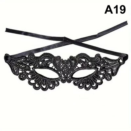 Women Lace Mask Eye Masquerade Party Masks Masked Ball Cosplay Costumes Carnival Half Face Mask