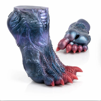LUUK Single Channel Silicone Fetish Foot Male Masturbator Realistic Pocket Pussy Penis Stimulation Stroker Onahole For Men Game