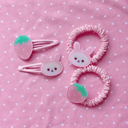 Girl Hair Accessoires Cutecore Headwear Japanese Cartoon Mp Hair Clips for Girls All Match Fringe Hair Rope Y2k Accessoires
