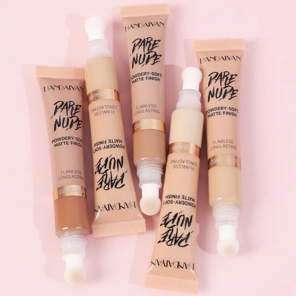 Handaiyan Hose Concealer with Sponge Brush HeadConcealer Liquid ConcealerCover up blemishes on face