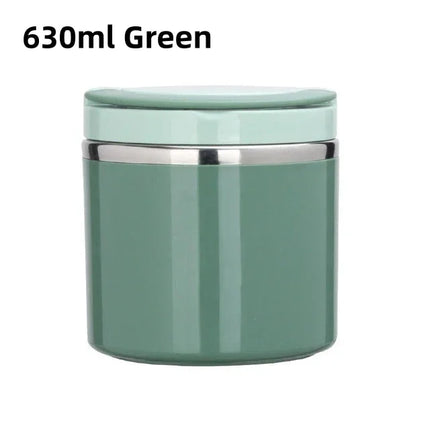 630/1000ml Food Thermal Jar Insulated Soup Cup Thermos Containers Stainless Steel Lunch Box Thermo Keep Hot for School Children