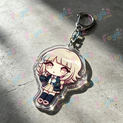 Danganronpa Keychain Accessories Bag Game Keyrings Jewelry Manga Fans Gifts