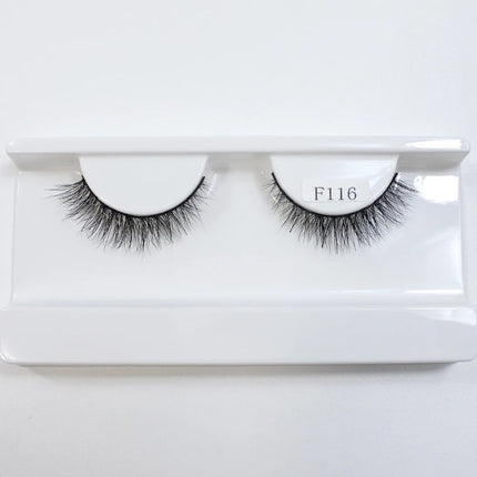 Natural Mink Lashes High Quality Fashion Classic Soft Full Strip Lashes Makeup 12mm Short Mink Eyelashes