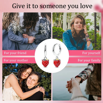Orstarry 925 Sterling Silver Crystal Circular Eardrops Drop Earrings Women Earrings Charm Fashion Versatile Party Jewelry Gifts