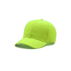 fluorescent green / printed logo / adult