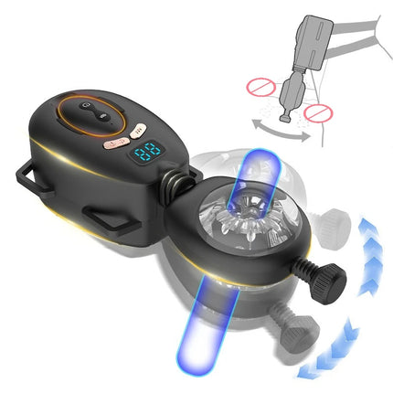 Mens Wearable Automatic Masturbator 9 Mode Remote Hands-free Penis Vibrator Trainer Dicks Glans Massage Stimulator Adult Sex Toy