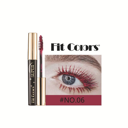 5D Silk Fiber Mascara Lash Color Mascara Waterproof 14 Colors 3D Mascara Eyelash Extension Thick Lengthening Eye Lashes Cosmetic