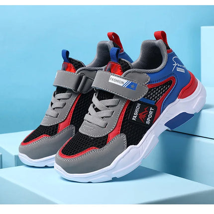 Single Net Children's Shoes Boys Sneakers Summer Breathable Non-slip Surface Girls Casual Tennis Sports Running Outdoor Shoes