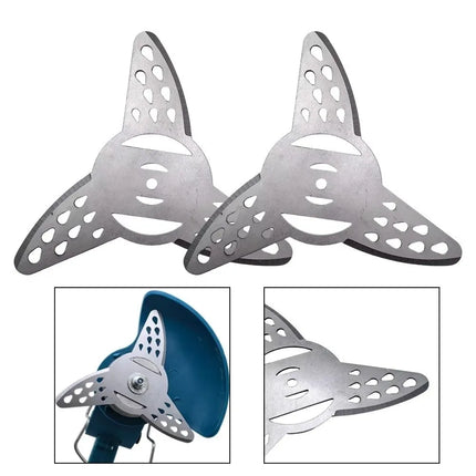New Practical Grass String Trimmer Metal 3 Teeth Brushcutter Head Blades 5 Inches Lawnmower Parts Tool Accessories For Garden