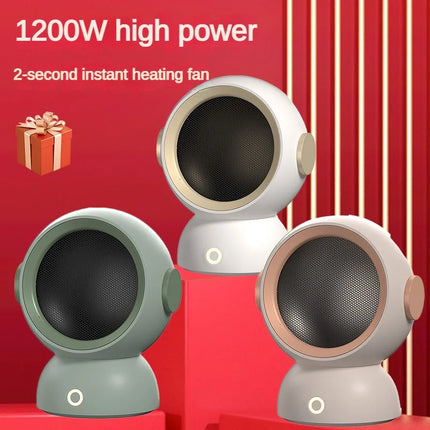 JKUOO 1200W Mini Electric Heater Wall Mounted Hot Air Blower With Remote Control Houshold Heating Fan For Bedroom Bathroom