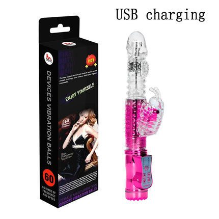  Telescopic Dildo Vibrator for Women G-Spot Rabbit Clitoris Stimulator Vaginal Massager Adults Female Masturbation Sex Toys18+