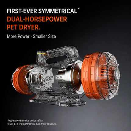JIRPET T1 Professional Pet Dryer For Dog Cat Grooming 3000W Adjustable Speed Low Noise High Velocity Blower China Plug 220V