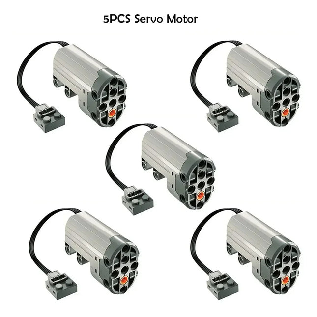 Servo steering motor Power 88004 Functions Technical Parts Compatible with legoeds Building Blocks MOC Brick Power Up Car Truck