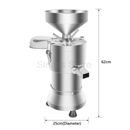 Tofu Processing Machinery Latest Version Soy Milk Pulp Residue Separation Machine Commercial Soybean Milk Maker Soybean Grinder