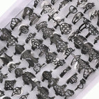 black / 100 PCS  (OPP Bag) / 17mm