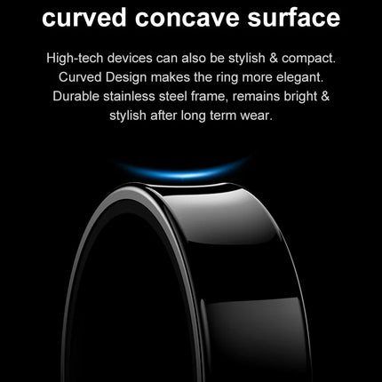 R09 Smart Ring Men Women with Charging Case Heart Rate Blood Oxygen 5ATM Waterproof SmartRing For Xiaomi Samsung Android IOS