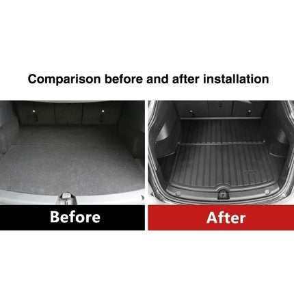 For Mazda CX-5 CX5 CX 5 KF KE Accessories 2013-2023 2014 2022 Auto Trunk Mat Floor Tray Liner Cargo Boot Carpet Waterproof Car