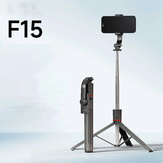 Foldable Selfie Stick Double LED Fill Light with Wireless Bluetooth Remote Desktop Tripod Stand For iOS Android Smartphone Holder