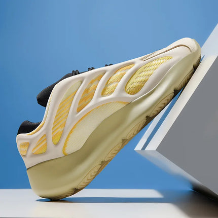 Men's Coconut Shoes Spring Hot Sale Of The Season New Casual Dad Shoes 700v3 Shape Trend Night Light Sports Shoes Lightweight...