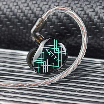 ARTTI R2 In-Ear HiFi Earphones 10mm Beryllium Diaphragm Dynamic Coil Wired IEMs Monitor Headphone with 0.78 2pin 3.5/4.4mm Plug
