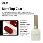 2pcs Matt Coat