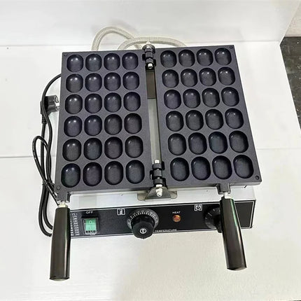 Electric or Gas Egg Waffle Mini Oval Sponge Cake Maker Non-stick Coating Pan Bubble Waffle Baking Machine Commercial Home Use