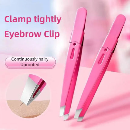 Precision Durable Stainless Steel Tweezers for Eyebrow and Beard Removal, Eyebrow Tweezers, Beard Removal Tool, Eyebrow Shaping